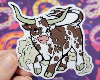 Texas Longhorn Sticker