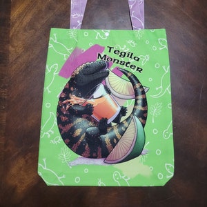 Tegila Monster Canvas Tote Bag
