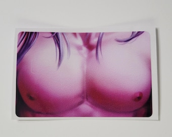 Man Chest Credit Card Decal