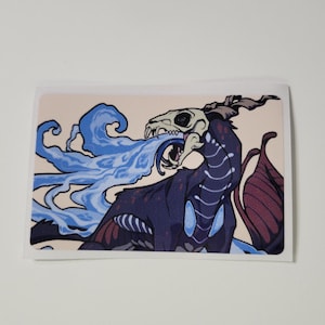 Skull Beast Credit Card Decal