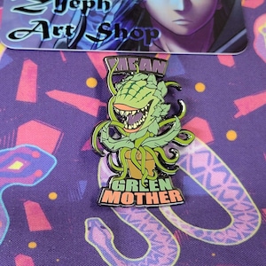 Mean Green Mother Enamel Pin