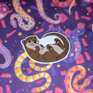 Loutre de rivière Sticker