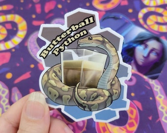 Butterball Python-sticker
