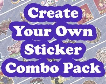Create Your Own Sticker Combo Pack