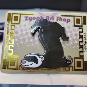 Ferret Enamel Pin