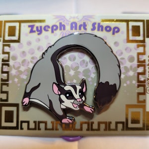Sugar Glider Enamel Pin