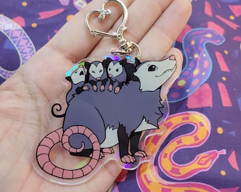 Opossum Schlüsselanhänger