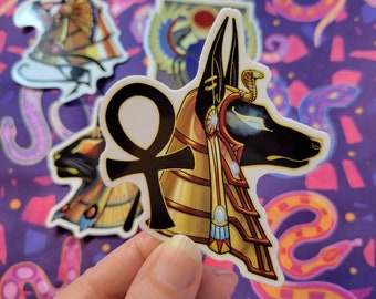 Pegatina de Anubis