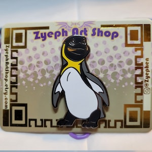 King Penguin Enamel Pin