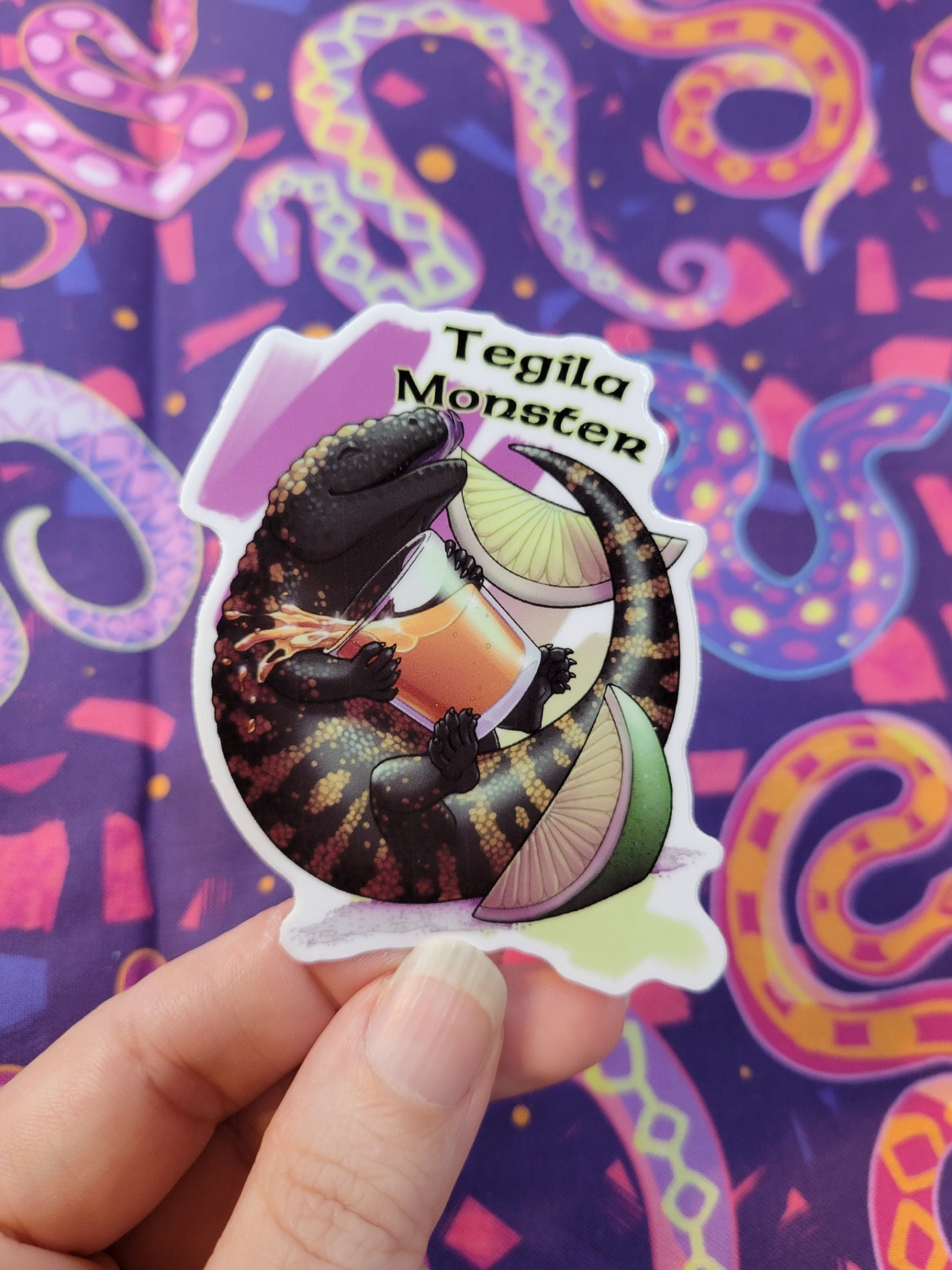 Autocollant Tegila Monster