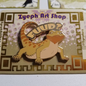 Bearded Dragon Enamel Pin