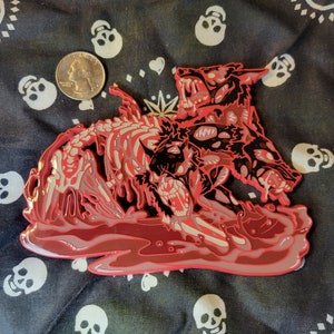Undead Cerberus Enamel Pin