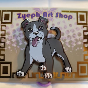 Pit Bull Terrier Enamel Pin