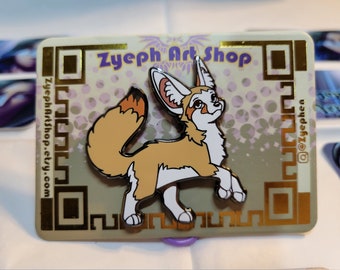 Fennec Fuchs Emaille Pin