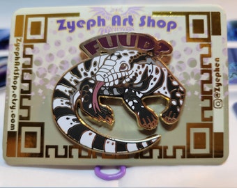 Argentine Tegu Enamel Pin