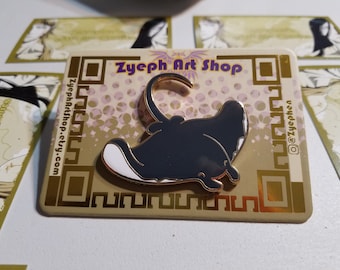 Manta Ray Enamel Pin