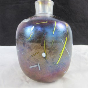Beautiful Bertil Vallien Vase 16 cm 48280, Kosta Boda Sweden