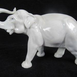 Antique Heubach Elephant Figurine.