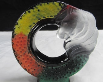 Kjell Engman Kosta Boda Art Glass Horse Figurine 13 Centimeters