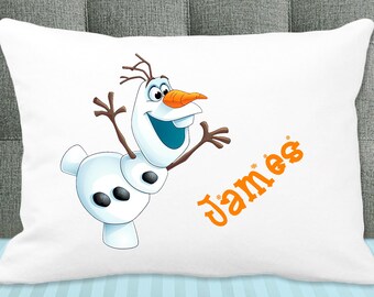 Olaf Pillow Case Etsy