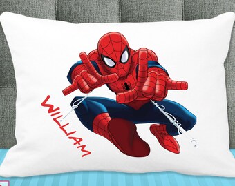 Spiderman Pillowcase Kids Pillows Boys Bedding Etsy