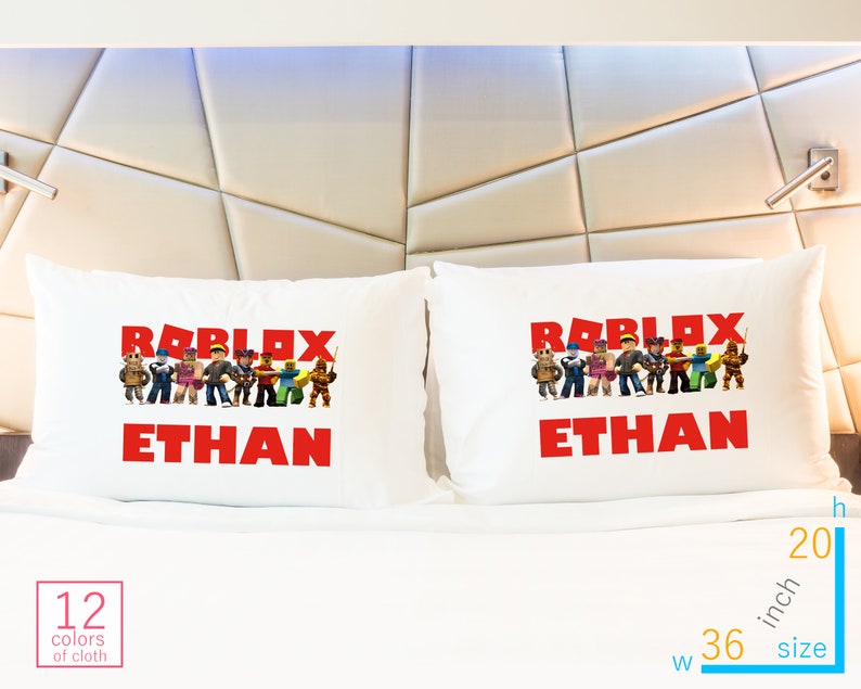 Pillowcase Bedding Pillow case Toddler Personalized Gift Kids Nursery Boy Girl 13x18 Organic 14x20