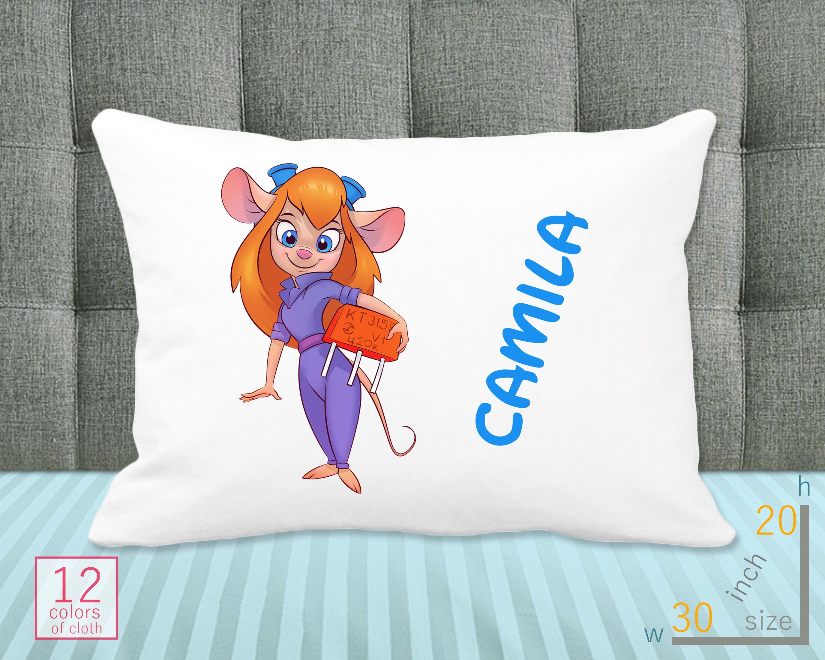 Personalized Pillowcase Pillow case bedding Gift for kids Kids Etsy
