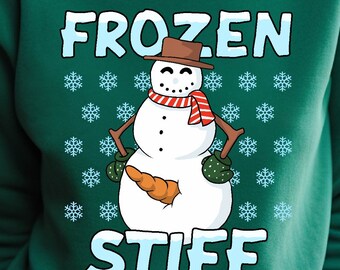 Funny Snowman PNG NSFW Christmas Sublimation Design Rude Snowman PNG Funny Christmas Clipart Naughty Snowman Clipart