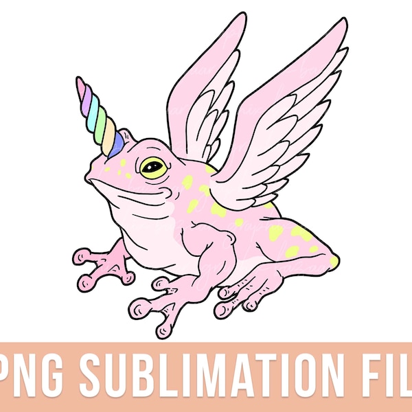 Pink Unicorn Frog PNG Funny Frog Sublimation File Frog Mama PNG Funny Frogs Gifts Frog Mom Shirt Unifrog Shirt Toad Gifts Frog Owner PNG