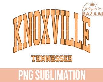 Knoxville PNG Tennessee Sublimation Vintage Knoxville Shirt Design Tennessee State Clipart Knoxville Tennessee Cut File