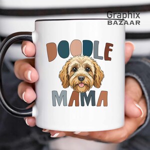 Doodle Mama PNG Boho Doodle Dog Sublimation Cute Doodle Dog Mom PNG Doodle Mom Shirt PNG Doodle Mama Shirt Doodle Clipart image 4