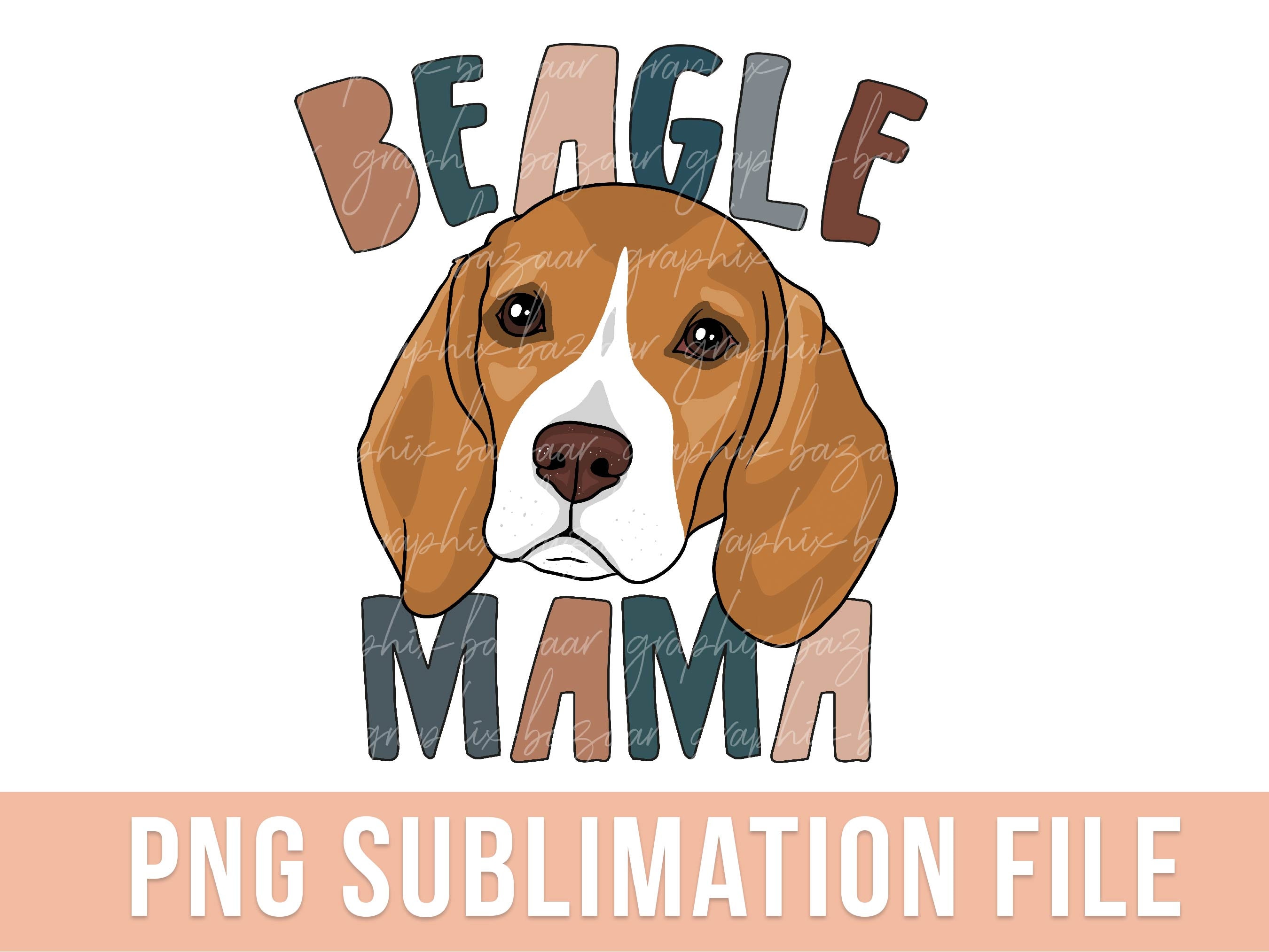 Beagle Mama PNG Boho Beagle Dog Sublimation File Dog Mama PNG Beagle Dog Mom Shirt PNG Beagle Dog Mom Shirt Dog Mama Shirt Beagle Clipart