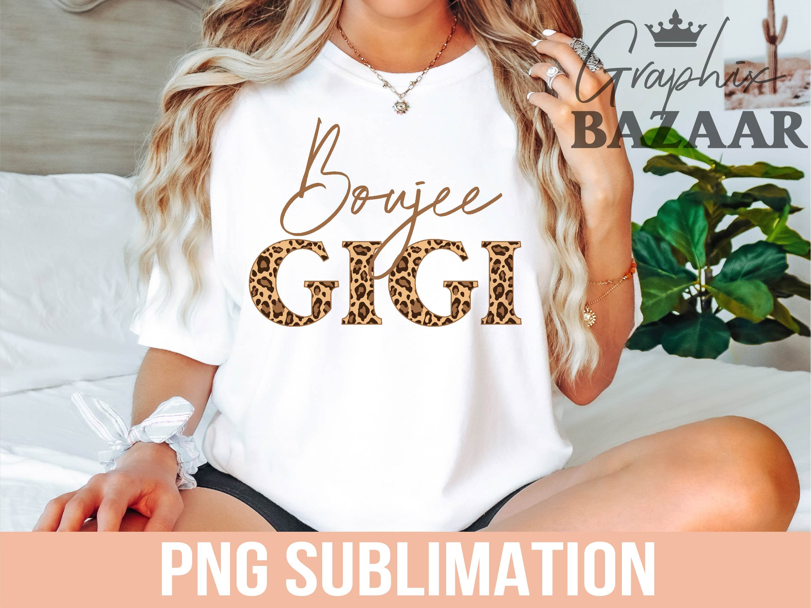 Boujee Gigi PNG Boujee Grandma Sublimation Design Leopard Print Grandma ...