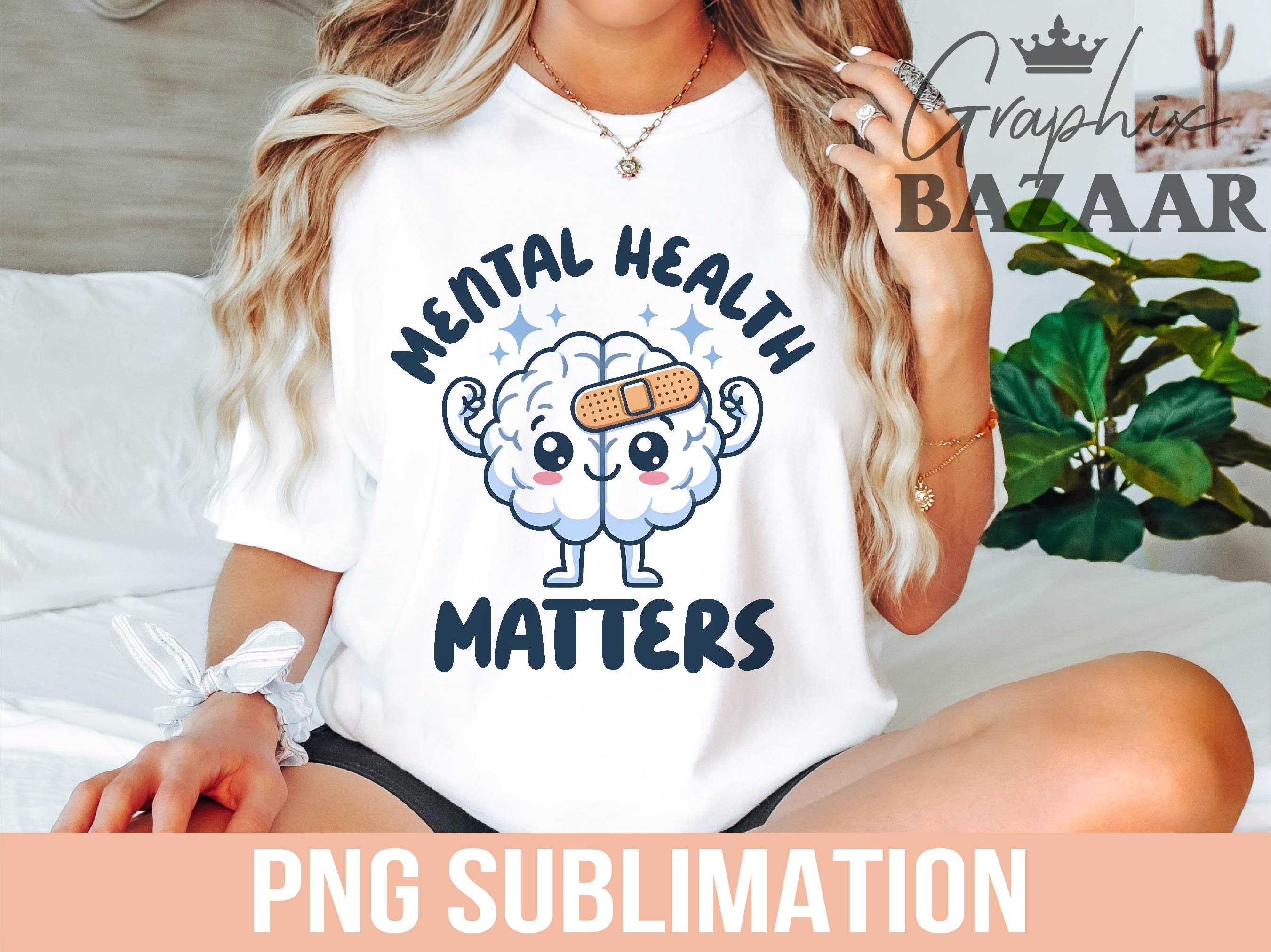 Mental Health Matters PNG Cute ADHD Sublimation Design Mental Health ...