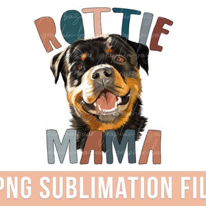 Boho Rottie Mama PNG Rottweiler Mom Sublimation File Dog Mama PNG Rottie Mom Shirt PNG Dog Mom Shirt Dog Mama Shirt Rottweiler Dog Gifts