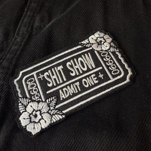 Patch pour spectacle de merde