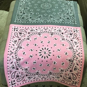 Baby Blanket, Gray and Pink Paisley, Stroller Blanket, Changing Table Blanket, Baby Layette, 100% Cotton, Baby Shower Gift, Baby Gifts