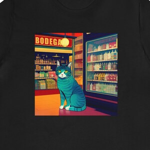 Cool Bodega Cat Shirt, Kleine Winkel Kat, Cat Lover tshirt, Cat Owner Shirt, Bodega Shirt, Bodega tshirt, Store Cat Shirt, Bodega Shirt Cadeau