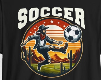Soccer Cowboy Shirt, Soccer Shirt, Soccer Jersey, Soccer Lover, Men Soccer Shirt, Loves Soccer, Soccer Uniform, Soccer Outfit, Dad Soccer