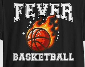 Basketball Fever Shirt, Basketball Jersey, Basketball Player, Basketball Coach, Fever Basketball, Basketball Gifts, Fan, Basketball Uniform