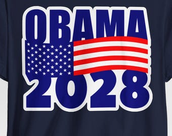 Camiseta de Obama 2028, Obama para presidente, Obama 2028, Esperanza de nuevo, Arreglemos esto, Protesta política, Mitin político, Camiseta demócrata, Elecciones