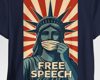 Free Speech American Shirt, First Amendment,  Conservative, Liberal, Republican, Democrat, Libertarian