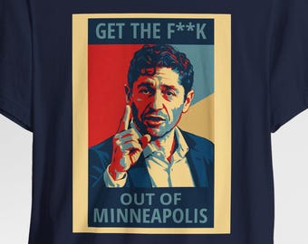 Camiseta "Sal de Minneapolis", cita política, MPLS Tees