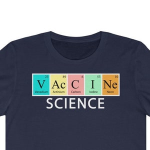 Vaccine Science Shirt Pro Vaccine ~ Vaccinations Pro Vax Shirt ~ Vaccine Shirt ~ Vaccination Shirt ~ Vaccinated T-Shirt Unisex Vaccine Tee