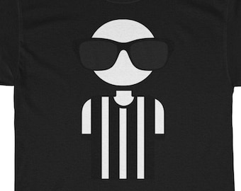 Blind Referee Shirt ~ Football Jersey ~ College Football ~ High School ~ Pro Game Day ~ Football Party ~ Funny Referee Costume Unisex Tee