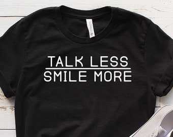 Parlare Meno Sorriso Più Camicia Alexander Hamilton Camicia Unisex Parlare Les Smile Altro Tshirt