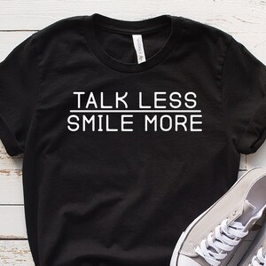 Talk Less Smile More Shirt | Alexander Hamilton Shirt Unisex | Talk Les Smile More Tshirt