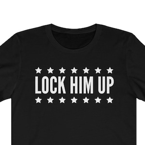 Chemise enfermée | Chemise anti-atout | Pas mon président | Manifestation contre Trump | Individuel 1 | Chemise de mars | T-shirt unisexe politique Mueller Impeach