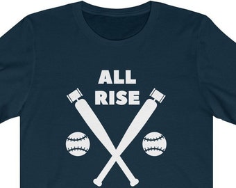 Camiseta de las bolas de bates de béisbol de Rise Camisetas de Homerun ? Juego de pelotas Juego de Béisbol ? Regalo de la clase de la clase de Camiseta de manga corta Sports Unisex Jersey