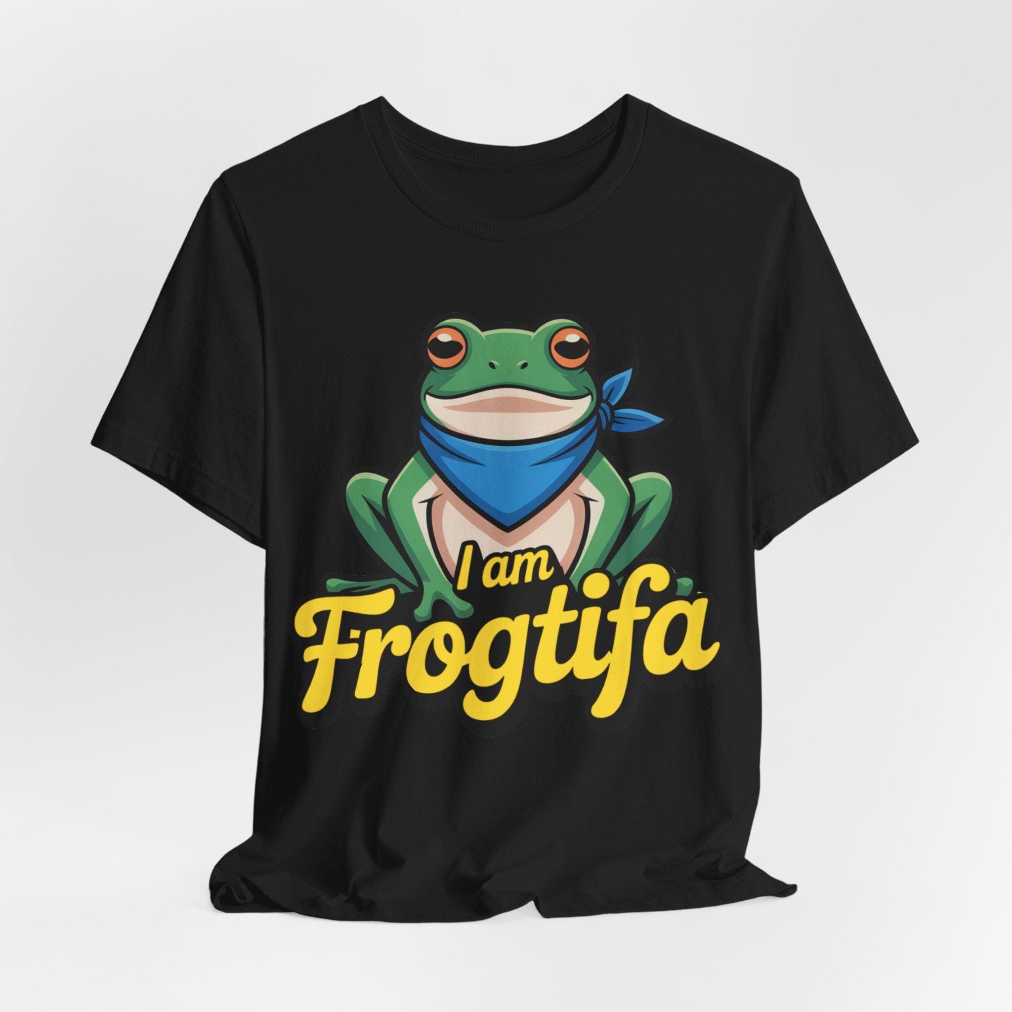 T-shirt Humoristique 'I'm Frogtifa' – Frog Resistance, Plusieurs Tailles/couleurs, Neuf étiqueté